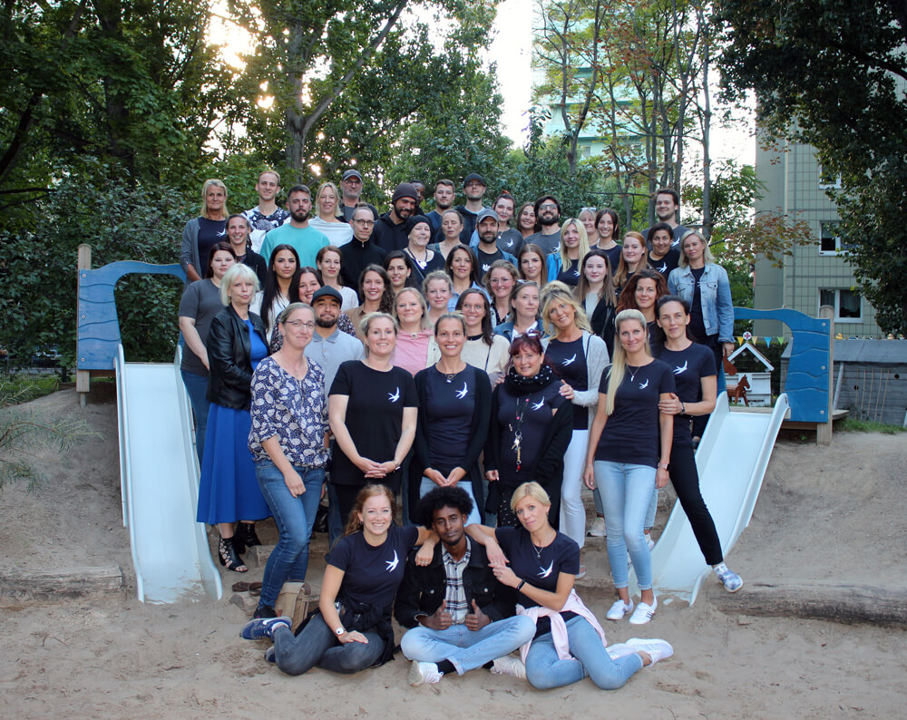 Gruppenfoto vom Teamevent